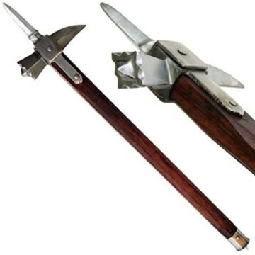 Medieval Warrior Functional Spiked Lucerne War Hammer TC-1102